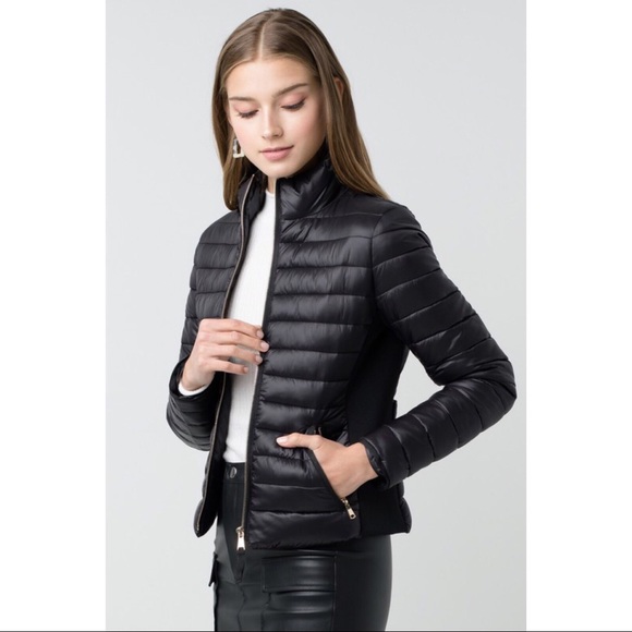 Hannah Beury Jackets & Blazers - LAST ONE! Lightweight Zip Up Padded Puffer Jacket